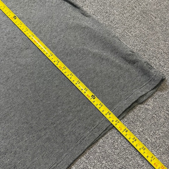 Starter Chicago Bulls NBA Polo Shirt XL Gray Red‎ Black Striped Collar Sleeves - Picture 5 of 9